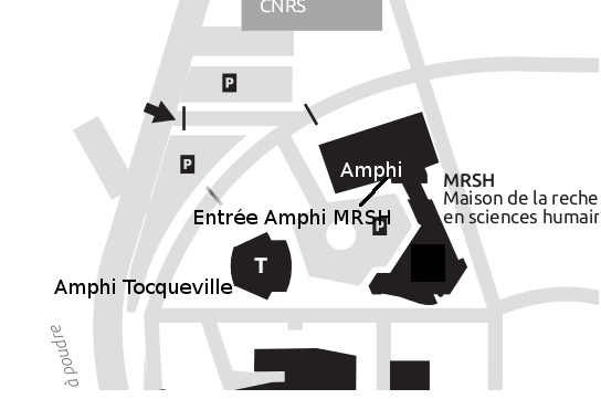 Plan de Tocq amphi MRSH